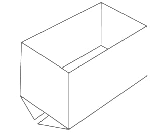 HSC - Half Slotted Carton